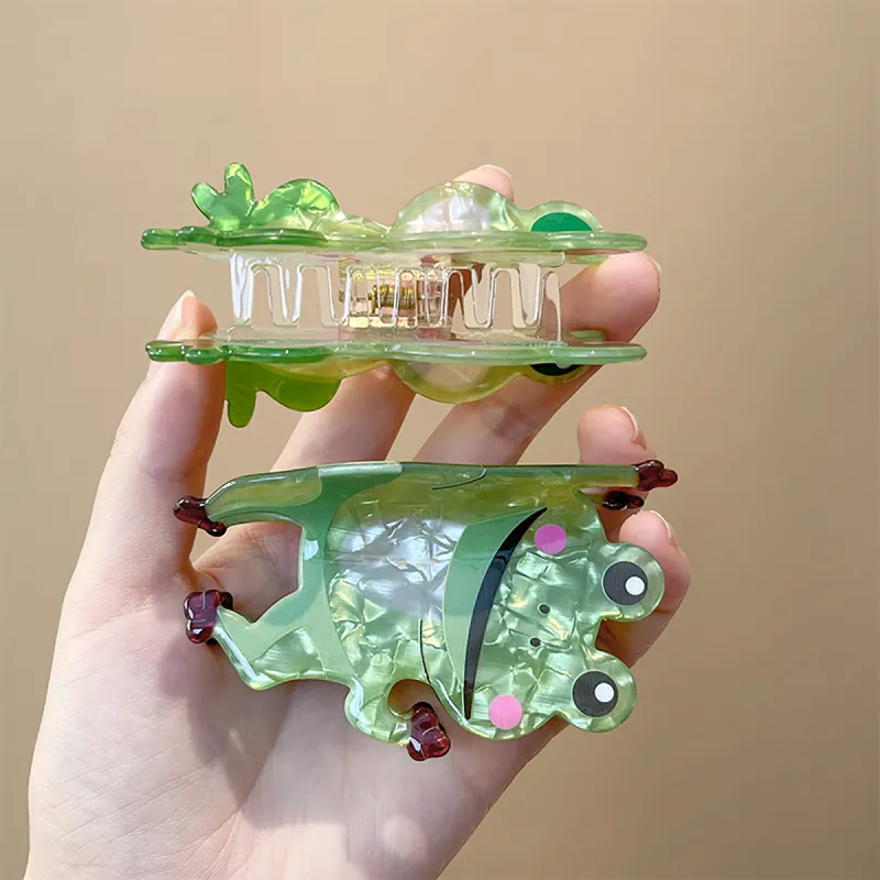 ZANC Acrylic Hair Clips Women's-7