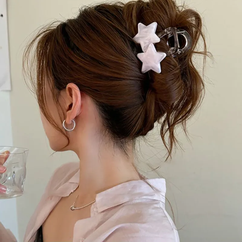 ZANC Acrylic Hair Clips Women's-12