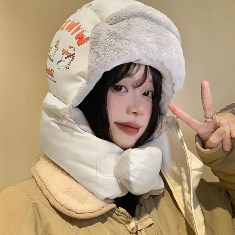 ZANC Polyester Trapper Hats Unisex Multiple Colors-4
