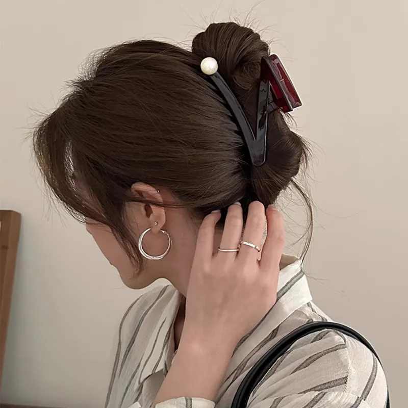 ZANC Acrylic Hair Clips Women's-12