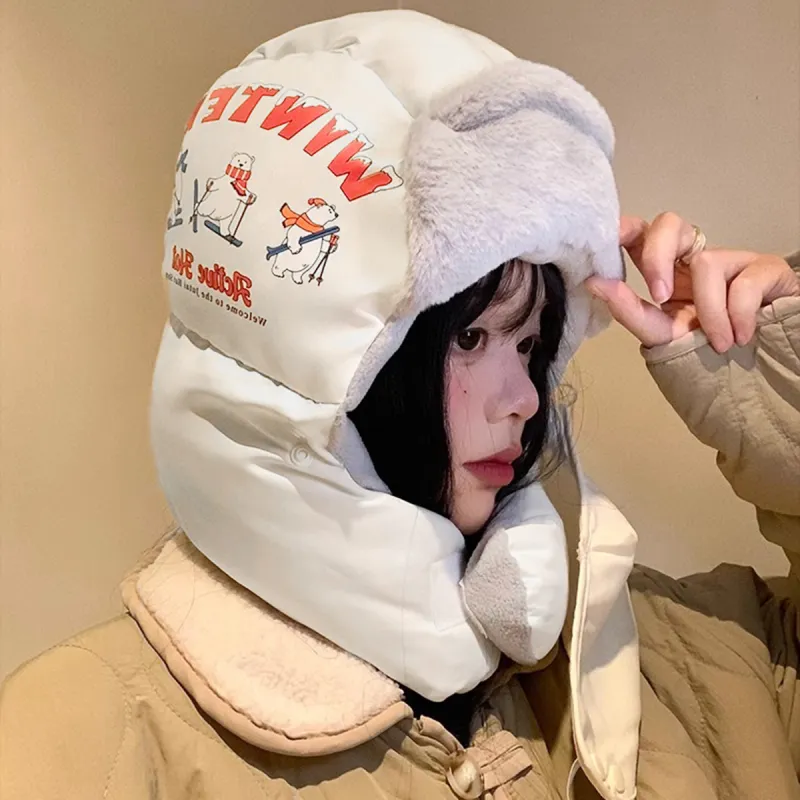 ZANC Polyester Trapper Hats Unisex Multiple Colors-1