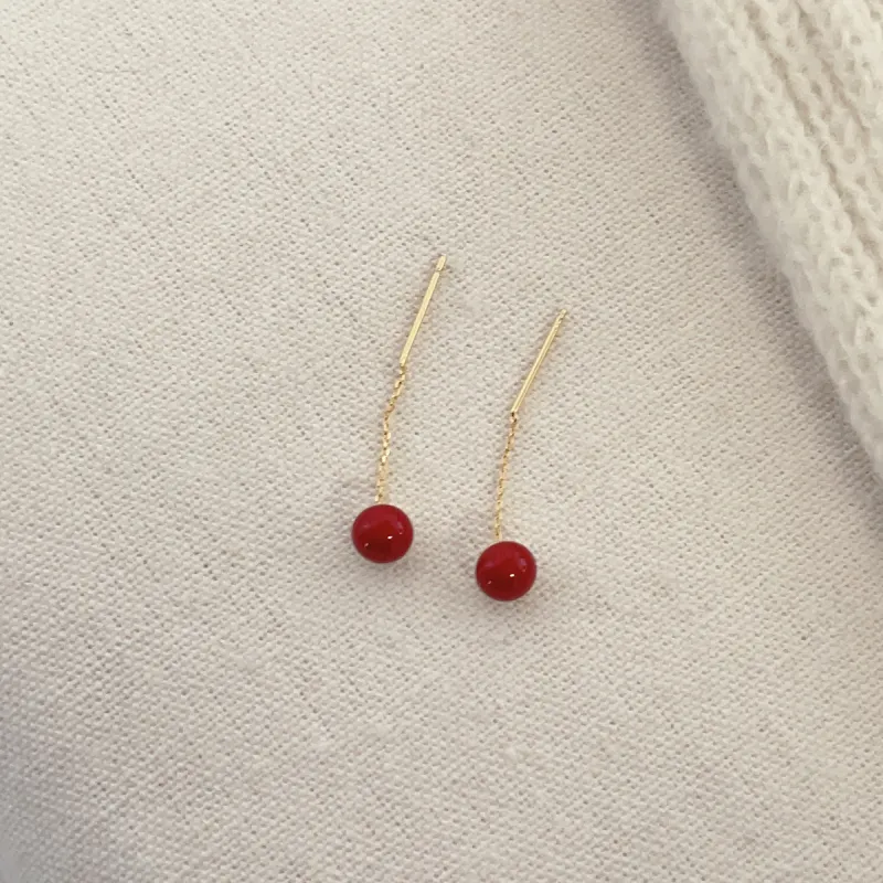 ZANC Alloy Faux Pearl Drop Earrings Women's-10