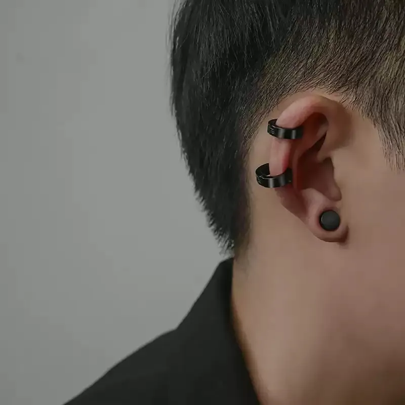 ZANC Alloy Clip On Earrings Unisex-7