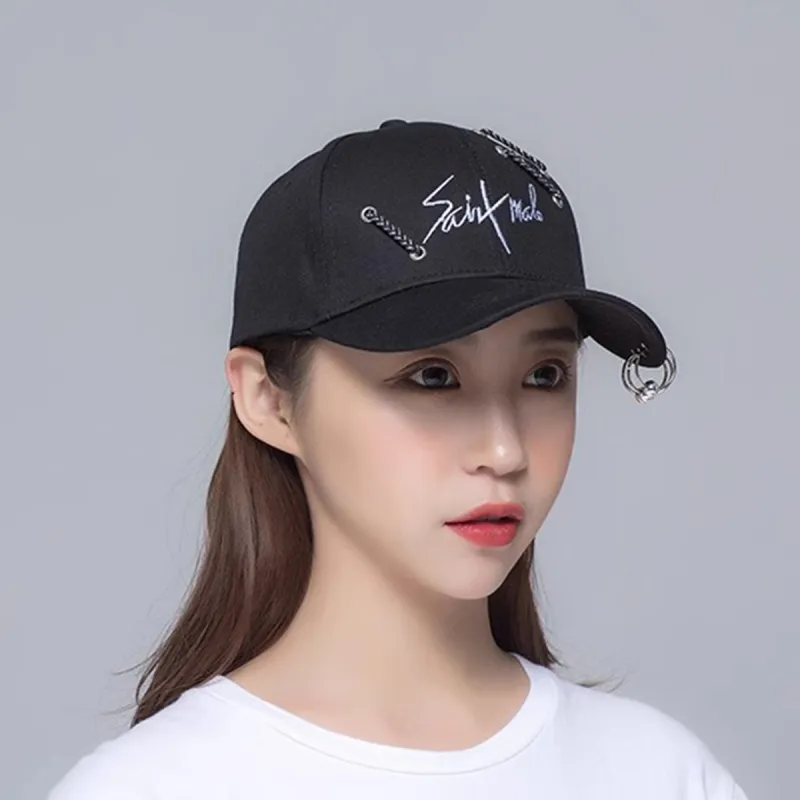 ZANC Cotton Baseball Caps Unisex Multiple Colors-1