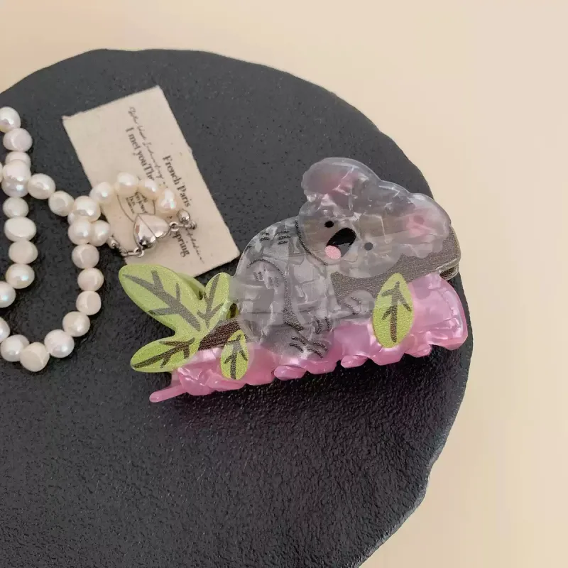 ZANC Acrylic Hair Clips Women's-6