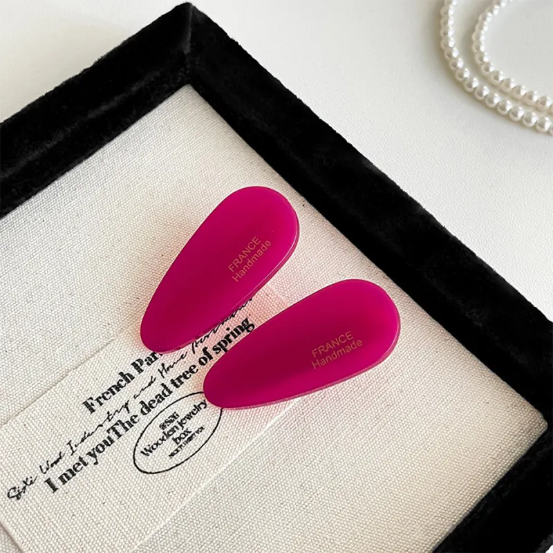 ZANC Acrylic Hair Clips Women's-9