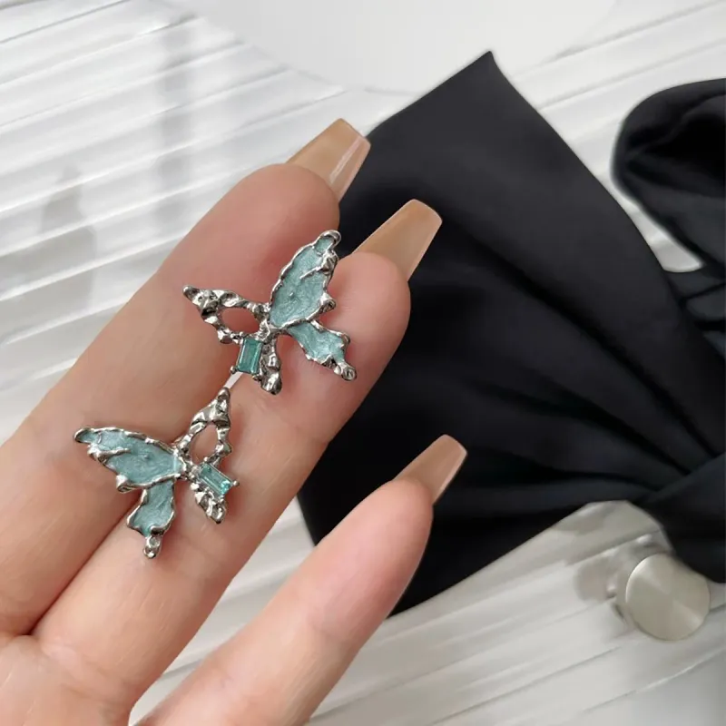 ZANC Alloy Stud Earrings Women's-1