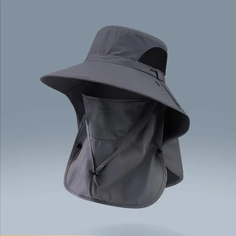 ZANC Polyester Sun Protection Hats Unisex-2