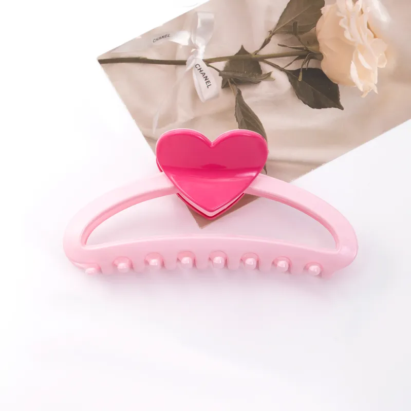 ZANC Acrylic Hair Clips Women's Multiple Colors-9