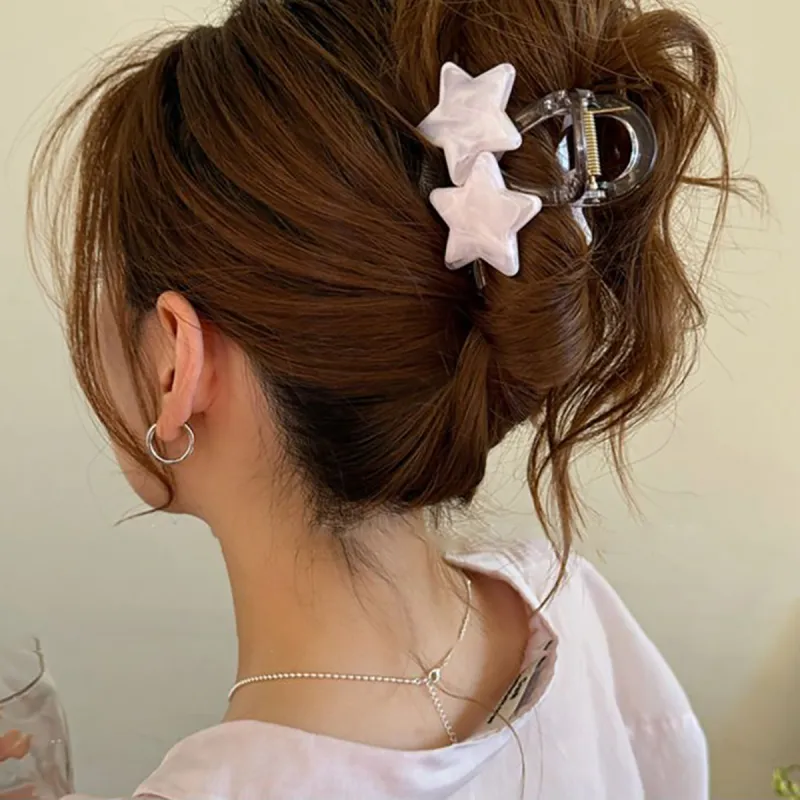 ZANC Acrylic Hair Clips Women's-11