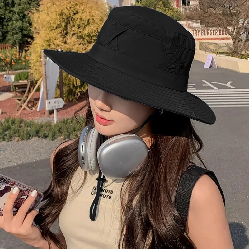 ZANC Polyester Sun Protection Hats Unisex-5