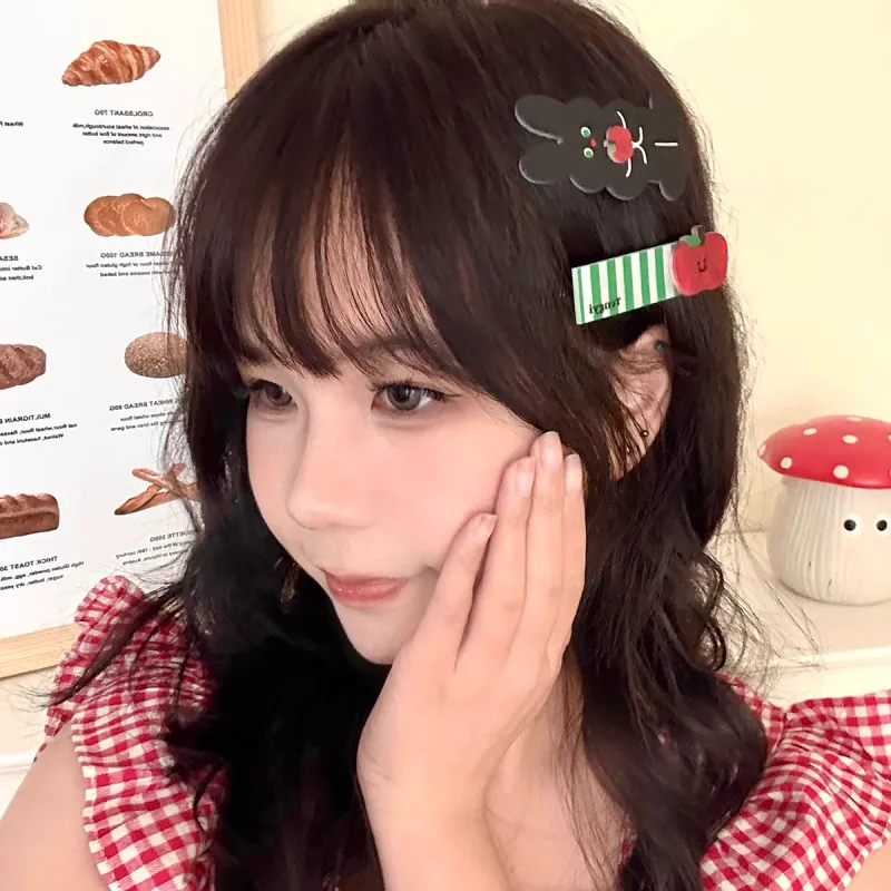 ZANC Acrylic Hair Clips Women's-8