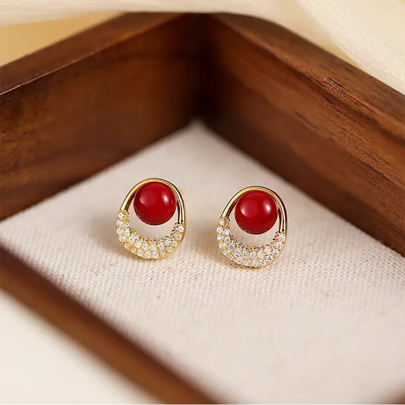 ZANC Alloy Clip On Earrings Women's-4