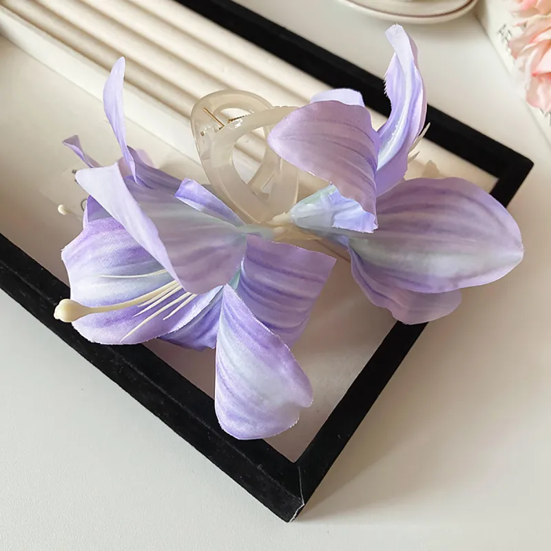 ZANC Acrylic Hair Clips Women's-10