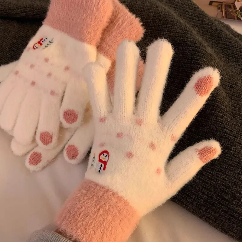 ZANC Polyester Knit Gloves Unisex Multiple Colors-2