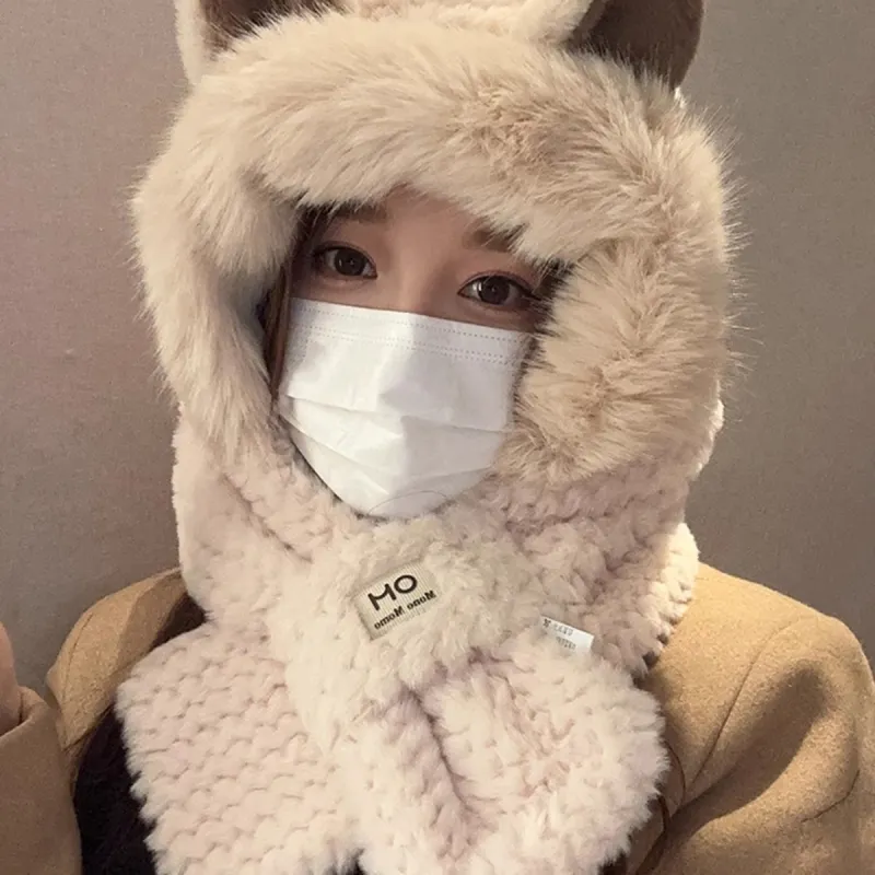 ZANC Polyester Hoods & Plush Hats Women's-4