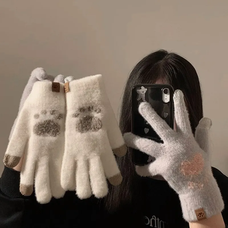 ZANC Polyester Knit Gloves Unisex-4