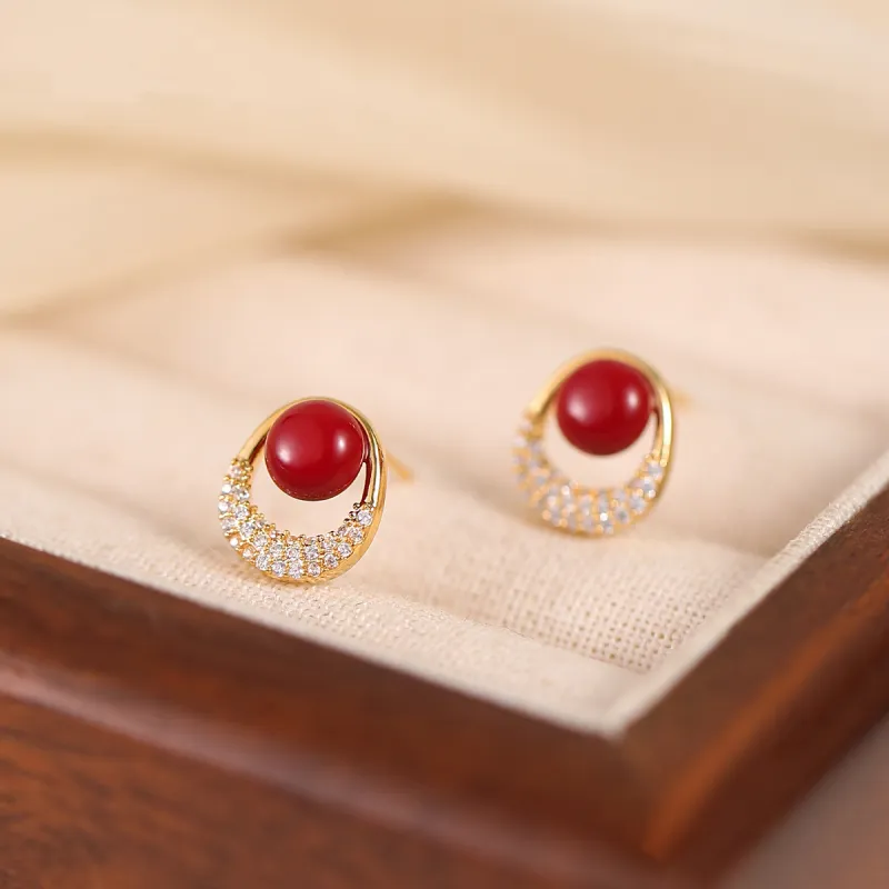 ZANC Alloy Clip On Earrings Women's-2