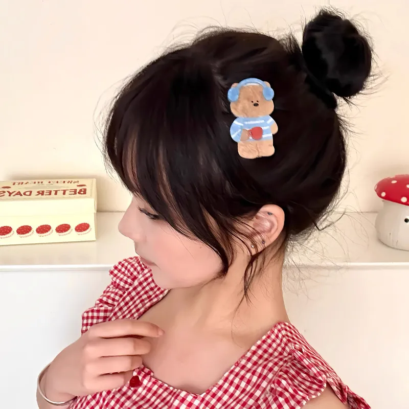 ZANC Acrylic Hair Clips Women's-5