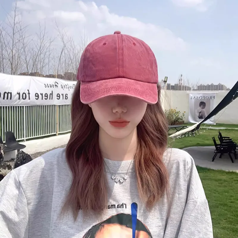 Ai Jiawei Cotton Baseball Caps Unisex Multiple Colors-3