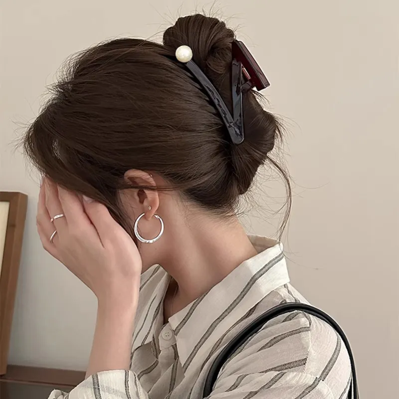 ZANC Acrylic Hair Clips Women's-13