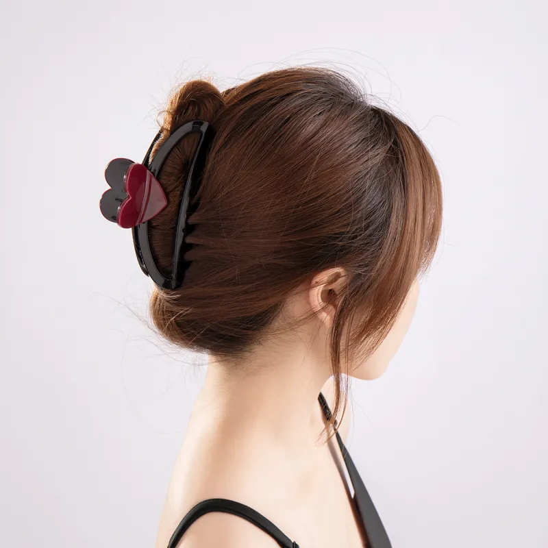 ZANC Acrylic Hair Clips Women's Multiple Colors-5