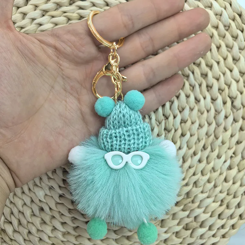 ZANC Plush Pendants Unisex Multicolor-8