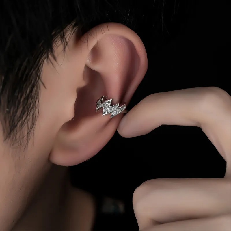 ZANC Alloy Clip On Earrings Unisex-2