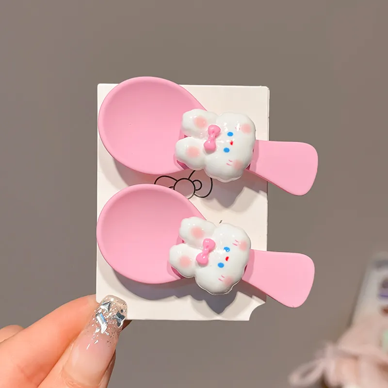 ZANC Acrylic Hair Clips Women's-5