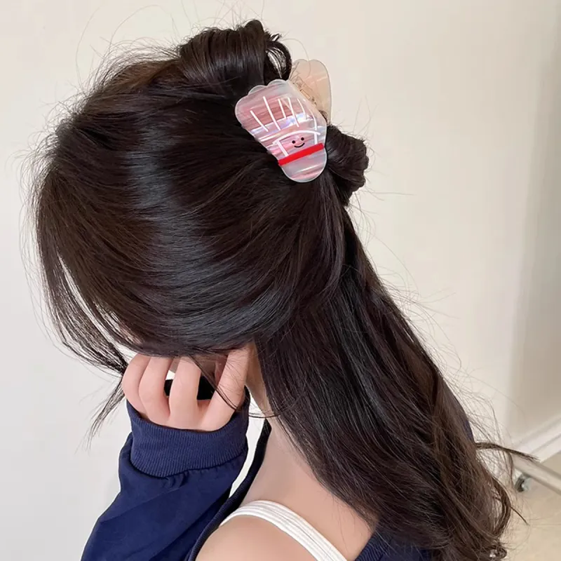 ZANC Acrylic Hair Clips Women's-3
