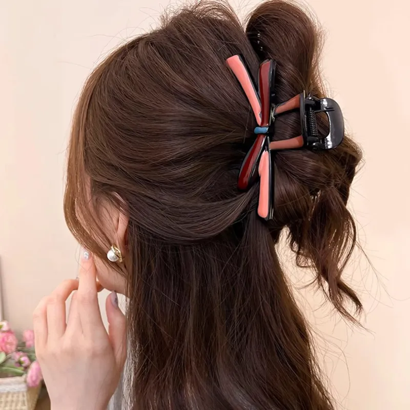 ZANC Acrylic Hair Clips Women's-4