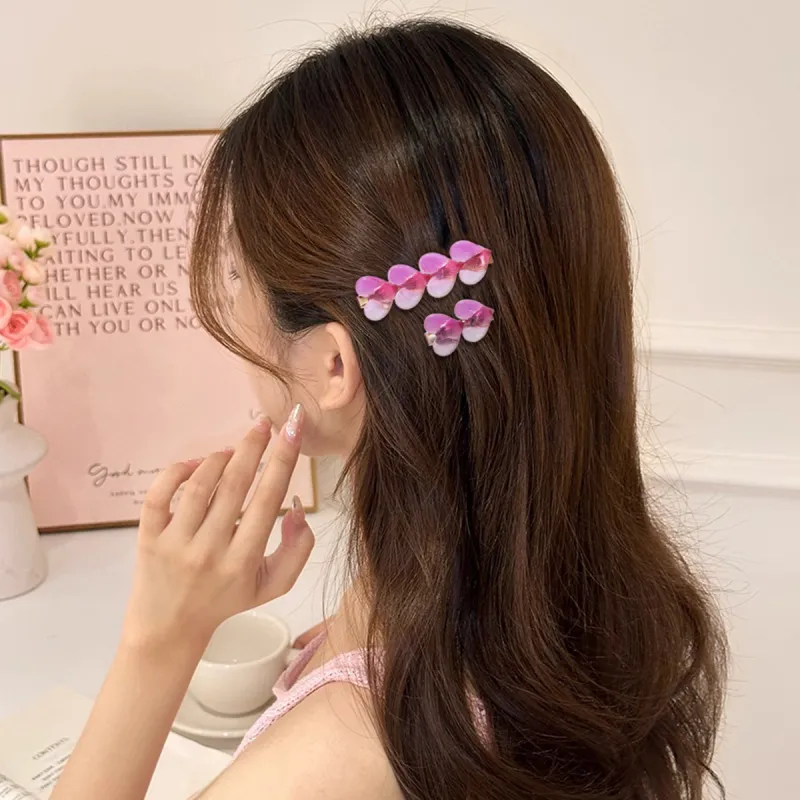 ZANC Acrylic Hair Clips Women's-6