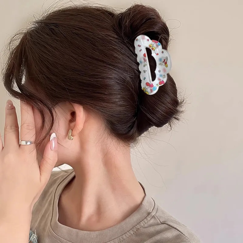 ZANC Acrylic Hair Clips Women's-7
