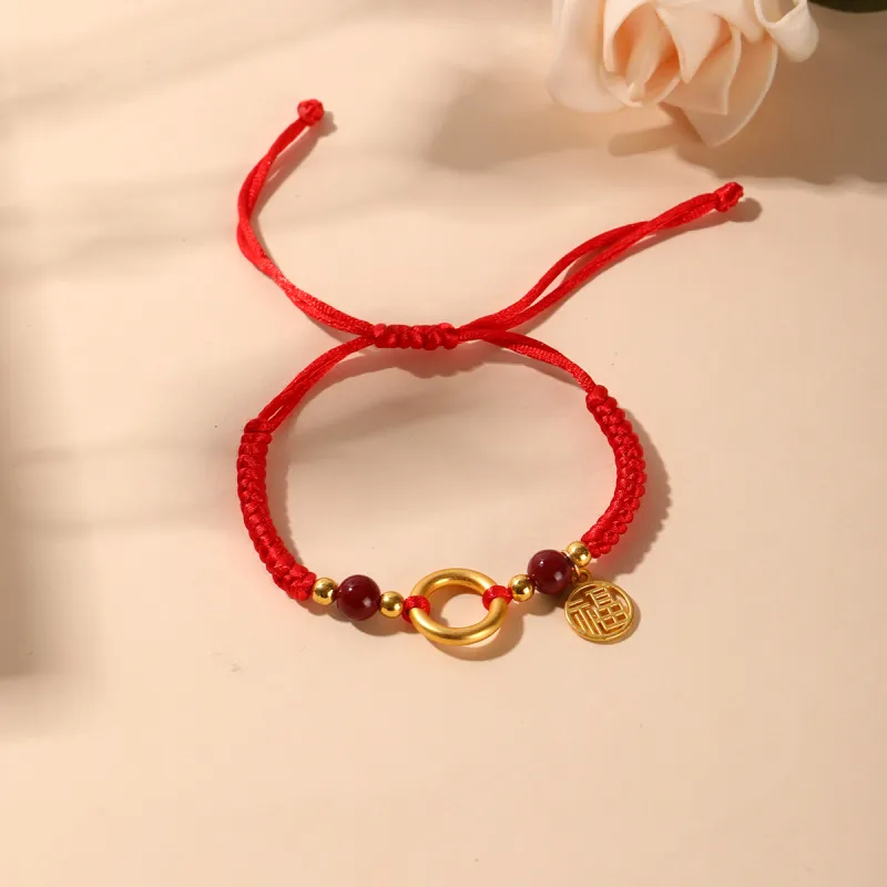 ZANC Alloy Rope Bracelets Unisex-2