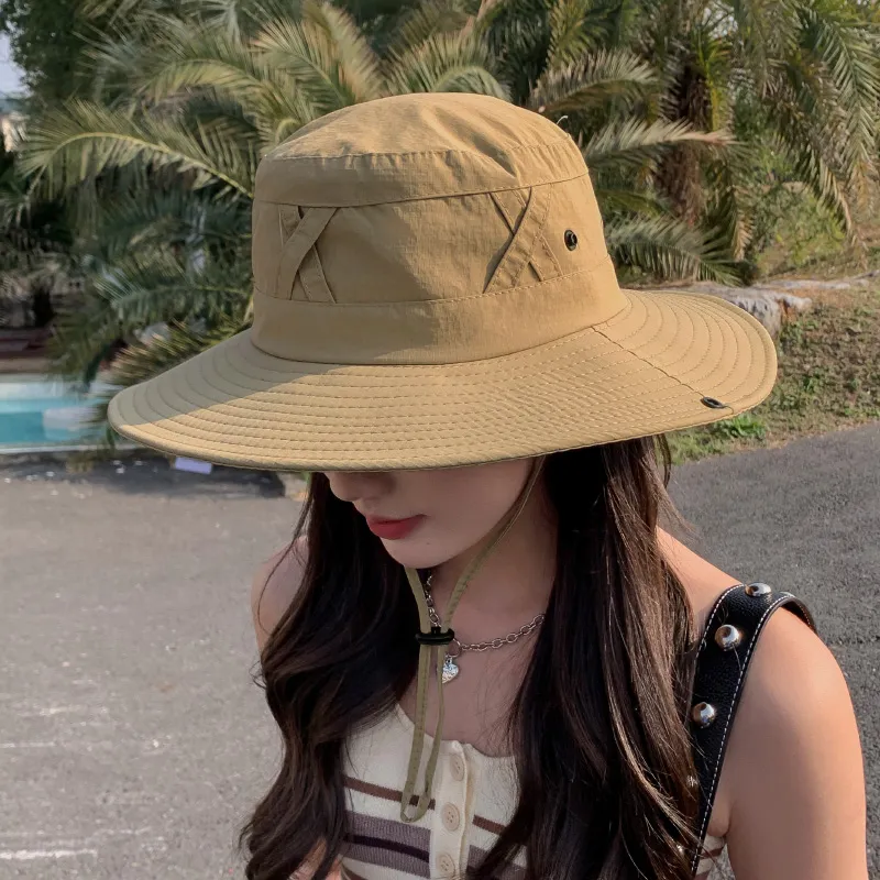 ZANC Polyester Sun Protection Hats Unisex-1