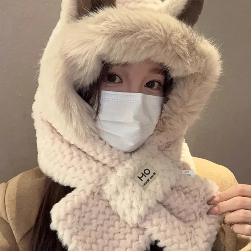 ZANC Polyester Hoods & Plush Hats Women's-2