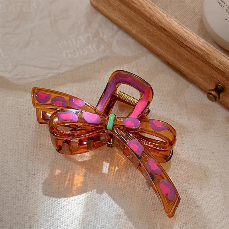 ZANC Acrylic Hair Clips Women's-9