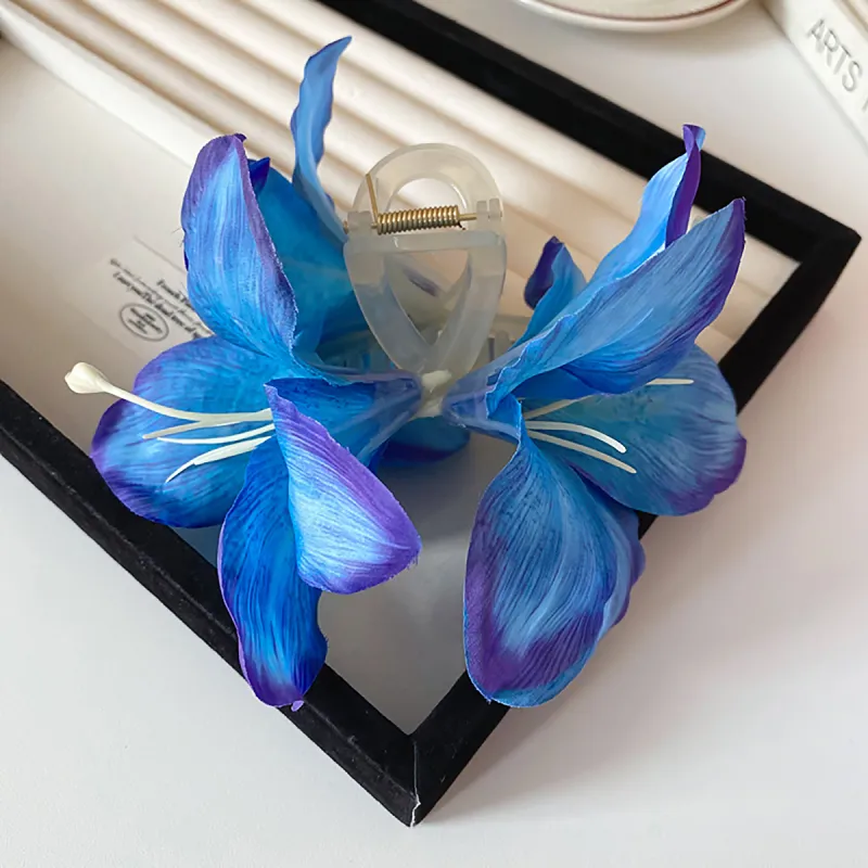 ZANC Acrylic Hair Clips Women's-5