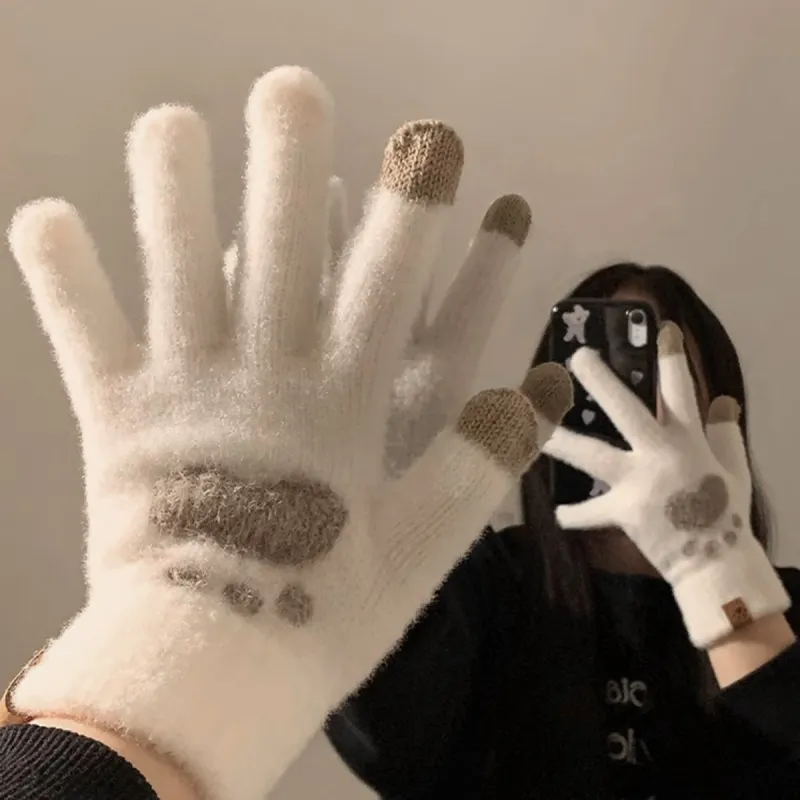 ZANC Polyester Knit Gloves Unisex-3