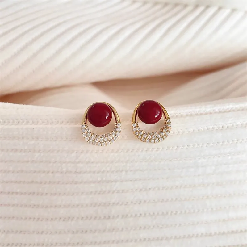 ZANC Alloy Clip On Earrings Women's-3