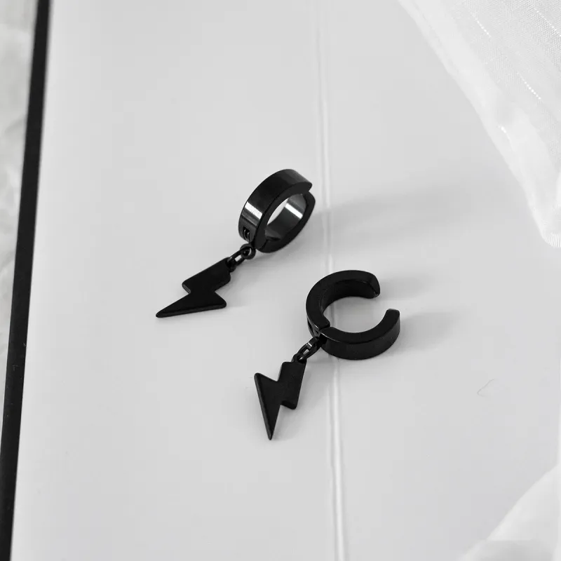 ZANC Alloy Clip On Earrings Unisex-7