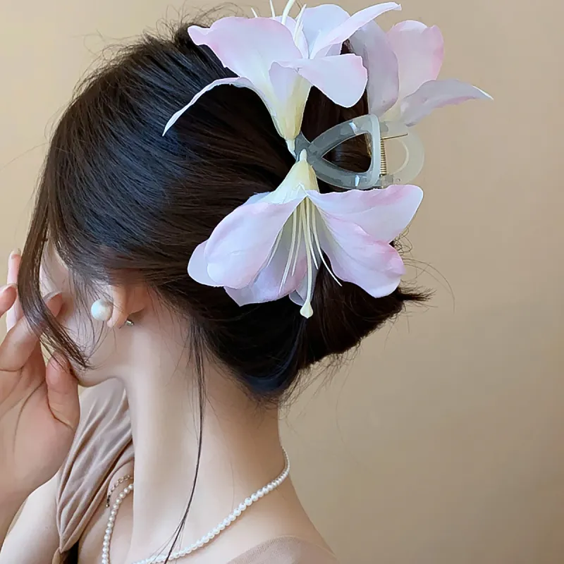 ZANC Acrylic Hair Clips Women's-3