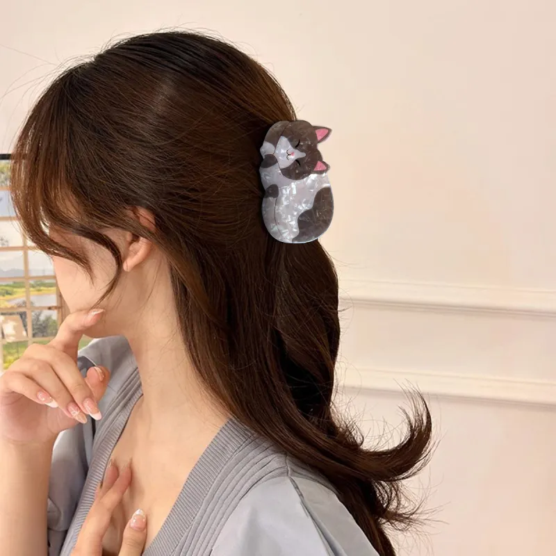 ZANC Acrylic Hair Clips Women's-6