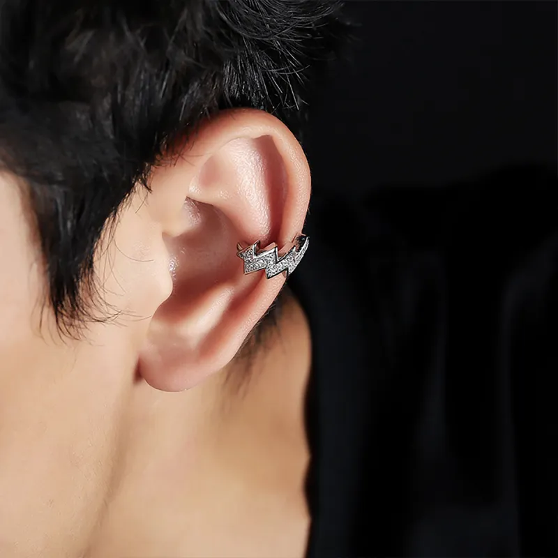 ZANC Alloy Clip On Earrings Unisex-1