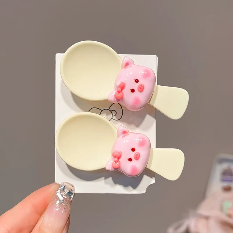 ZANC Acrylic Hair Clips Women's-2