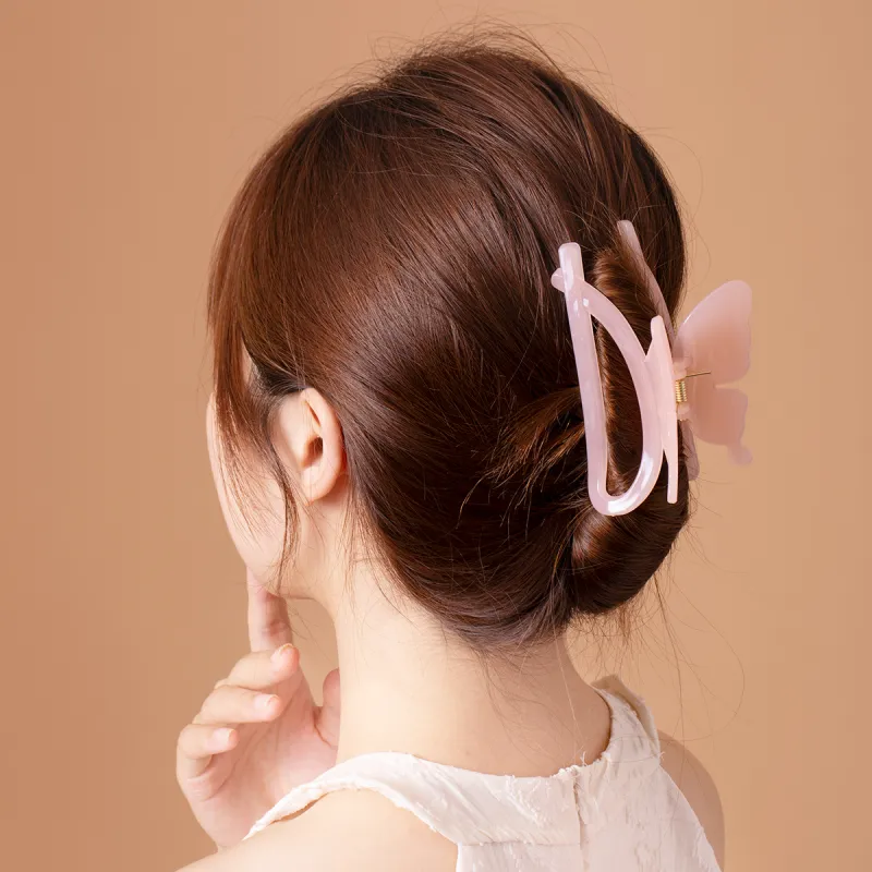 ZANC Acrylic Hair Clips Women's Multiple Colors-19