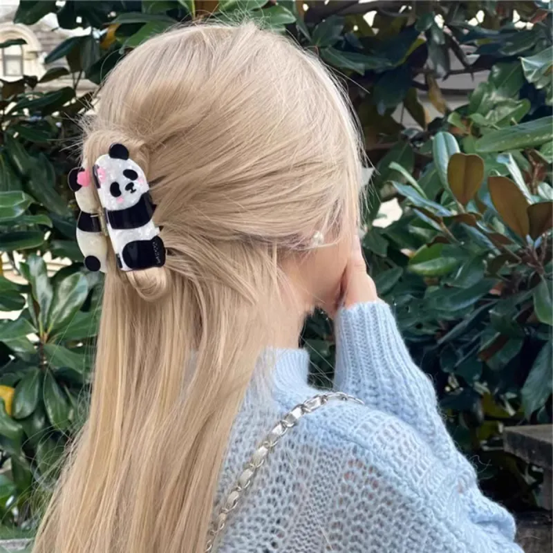 ZANC Acrylic Hair Clips Women's-5