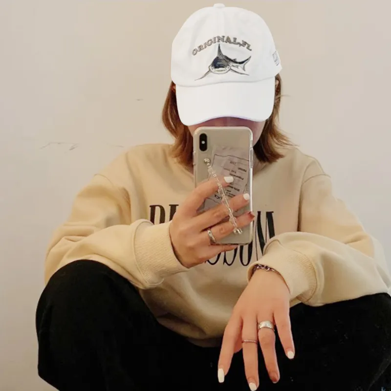 ZANC Cotton Baseball Caps Unisex Multiple Colors-1