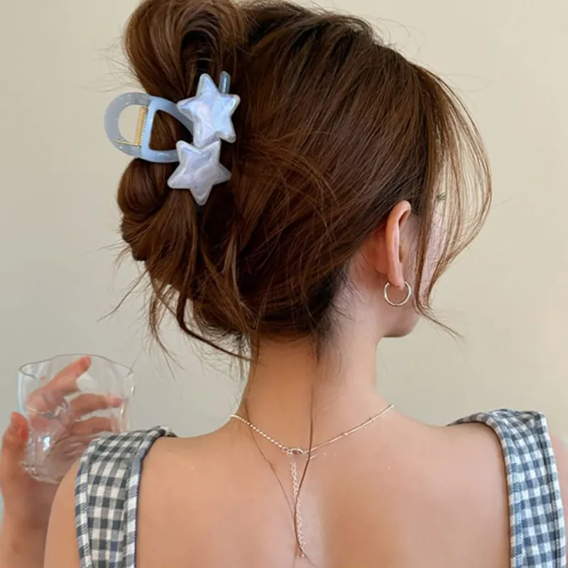 ZANC Acrylic Hair Clips Women's-5