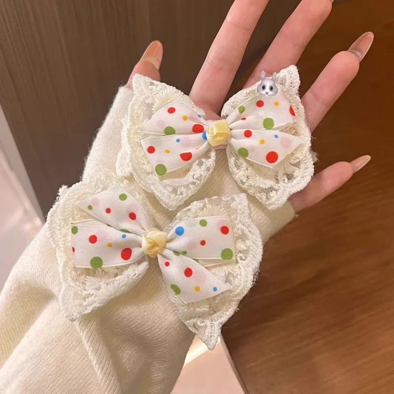 ZANC Fabric/Alloy Hair Clips Women's-5